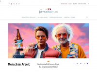 personaleum.at Webseite Vorschau