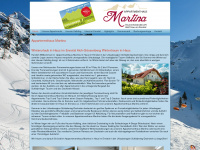 appartmenthaus-martina.at Webseite Vorschau