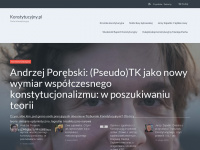 konstytucyjny.pl Webseite Vorschau