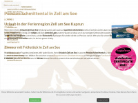 pension-zellamsee.com Webseite Vorschau