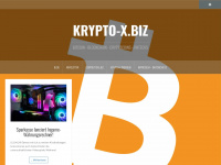 krypto-x.biz Webseite Vorschau