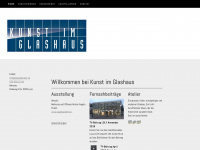 kunstimglashaus.ch Webseite Vorschau