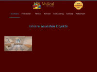 myreal.at Webseite Vorschau