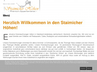 staimicher-hoehen.de Webseite Vorschau
