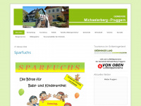 michaelerberg-pruggern.at Webseite Vorschau