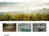 biowein.bio Webseite Vorschau