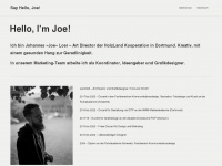 joeloer.com Webseite Vorschau