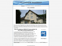 wiedenhof.info Webseite Vorschau