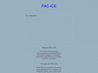 pac-ice.de Webseite Vorschau