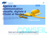 planete-communication.fr Webseite Vorschau