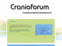 cranioforum.org Webseite Vorschau