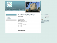 vasektomiezentrum-bramfeld.de Webseite Vorschau