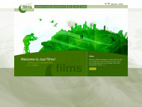 just-films.net Webseite Vorschau
