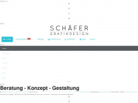 schaefer-grafikdesign.de Webseite Vorschau