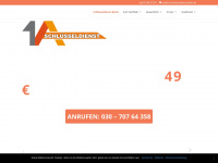 1a-schluesseldienst-berlin.de Webseite Vorschau