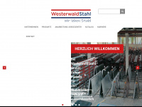 westerwaldstahl.de Webseite Vorschau
