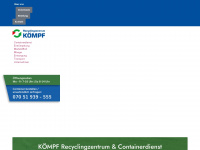 recyclingzentrum.de Webseite Vorschau