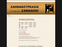 zahnarzt-zawadzki.de Webseite Vorschau