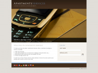 apartments-services.com Webseite Vorschau