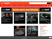 sportkluft.eu Webseite Vorschau
