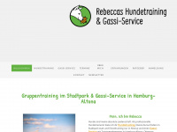 rebeccas-gassi-service.de Webseite Vorschau