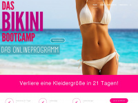 das-bikini-bootcamp.de Webseite Vorschau