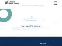 uppersolutions.at Webseite Vorschau