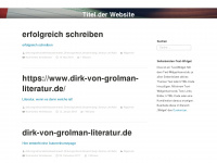 grolmanblog.wordpress.com Webseite Vorschau