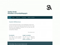 saskia-arndt.de Webseite Vorschau