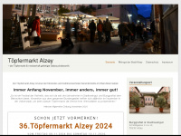 toepfermarktalzey.com Webseite Vorschau