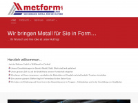 metform.ch Webseite Vorschau