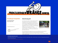 orange-bikes.de Webseite Vorschau