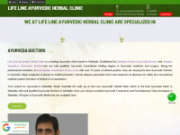 lifelineherbal.com.au Webseite Vorschau