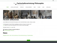 philosophie-landau.de Webseite Vorschau