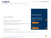 prominent.com.tr Webseite Vorschau