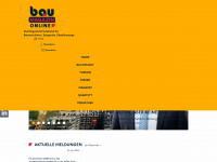 baumagazin-online.de Webseite Vorschau