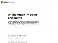 baleo-erlenmatt.ch Webseite Vorschau