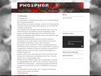 phosphor-musik.de Webseite Vorschau