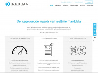 indicata.nl Webseite Vorschau