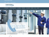 triton-water.de Webseite Vorschau