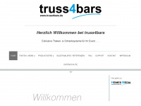 truss4bars.de Webseite Vorschau