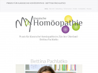 homoeopathie-zuercher-oberland.ch Webseite Vorschau