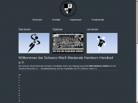 westende-handball.de Webseite Vorschau