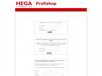 hega-shop.de Webseite Vorschau
