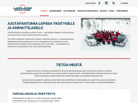 laplanddriving.fi Webseite Vorschau