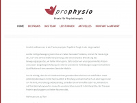 prophysio-hh.net Webseite Vorschau