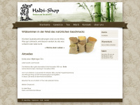 haldishop.ch Webseite Vorschau
