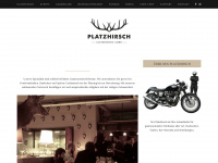 platzhirsch.be Webseite Vorschau