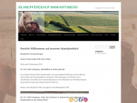 islandpferde-manhartsberg.at Webseite Vorschau