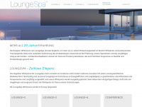 loungespa.ch Webseite Vorschau